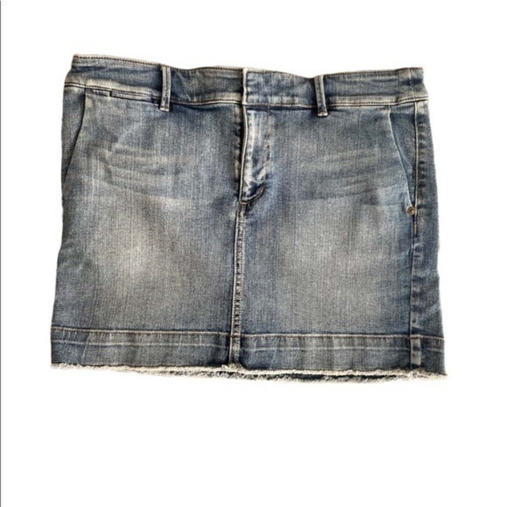 LOFT jean skirt